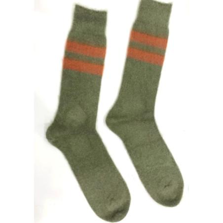 Chaussettes Homme Laine Mohair Rayures tendance