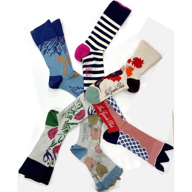 Coffret Les 6 Paires de Chaussettes Berthe Poétique été