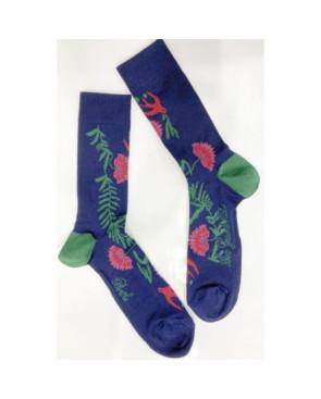  chaussettes-homme-fil-d-ecosse-Berthe-aux-grands-pieds-hirondelles-fleuris