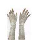 Mitaines Résille dentelle microfibre