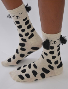 Chaussettes coton Dalmatien