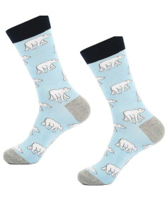 Chaussettes Ours Blanc