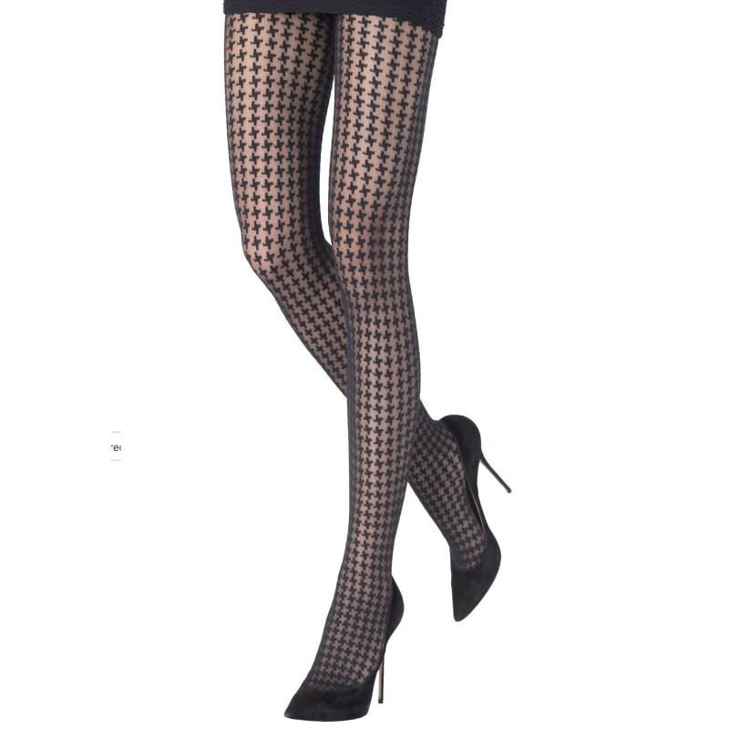 Collant Emilio Cavallini Pied de poule