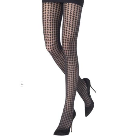 collant-Emilio-cavallini-pied-de-poule-5F12-noir