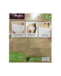 Pack 2 Slips Classique Playtex Coton Bio