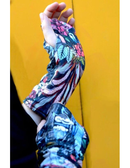 Mitaines MANCHON IMPRIME MARIEANTOILETTE