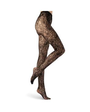 Collant-noir-Emilio-Cavallini-dentelle-chic-détail-profil