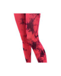 Collant Opaque Tye and Dye Rouge Les petits caprices