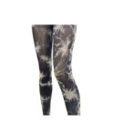 Collant Opaque Tye and Dye noir Les petits caprices
