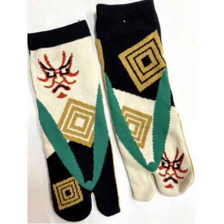 Chaussettes-Tabis-Coton-fantome-japonais