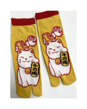 Chaussettes Tabis Chat maneki neko