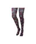 Collant Argyle Opaque Tendance Marine