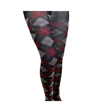  COLLANT-argyle-gris-losanges-marine-bordeaux-détail