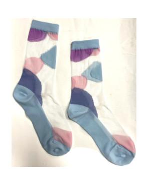 Chaussettes crystal Bulles Pastels Caprices