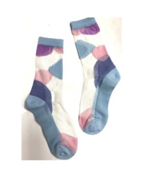 Chaussettes crystal Bulles Pastels Caprices