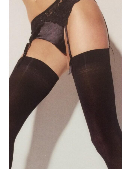 Bas opaque Noir classique Girardi