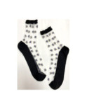 Chaussettes crystal Lavande en fleurs Caprices