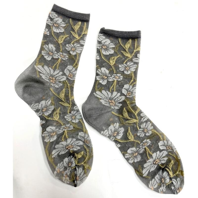 Chaussettes Crystals Buissons Fleuris Caprices