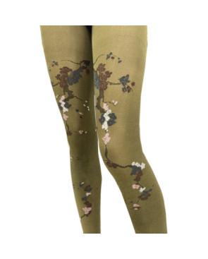 Collant pistache Berthe aux grands Pieds Sakura