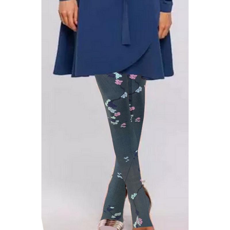 Collant Cobalt Berthe aux grands Pieds Sakura