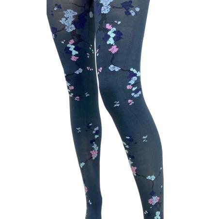 Collant Cobalt Berthe aux grands Pieds Sakura