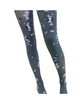  Collant-berthe-aux-grands-pieds-sakura-Fleuri-ciel-face