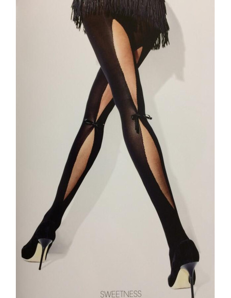 Collant a Losanges noeuds Glamour