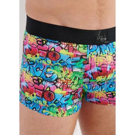 Boxer Hom Graffitis Wall