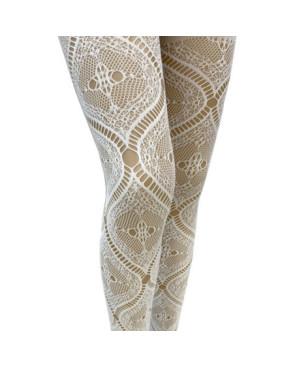 Collant Dentelle baroque ivoire Les petits Caprices