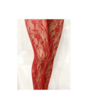 Collant Dentelle rouge  Les petits Caprices Fleuri