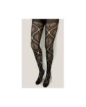 Collant Dentelle baroque noir Les petits Caprices