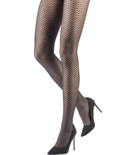 Collant Fausse résille Emilio Cavallini