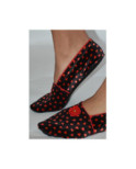 Chausson de voyage Carina Red  Ixli