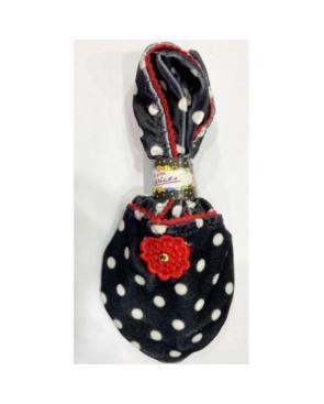  Chausson-coréen-lpc-ixli-dots-rouge-entier