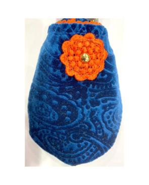 Chausson de voyage Flor Orange Ixli