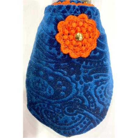 Chausson de voyage Flor Orange Ixli