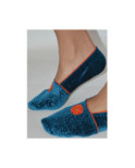 Chausson de voyage Flor Orange Ixli