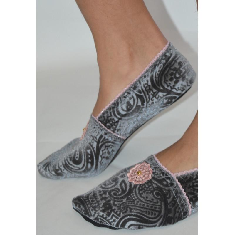 Chausson de voyage Flor Rose Ixli