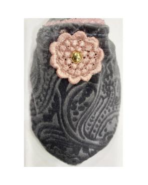 Chausson de voyage Flor Rose Ixli