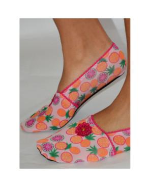 chaussons-tissu-imprimé-de-voyage-ixli-les-petits-caprices-Fruity-rose-profil
