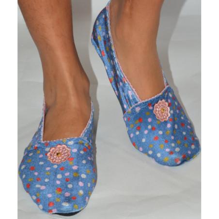  chaussons-tissu-imprimé-de-voyage-ixli-les-petits-caprices-gibouly-rose-face