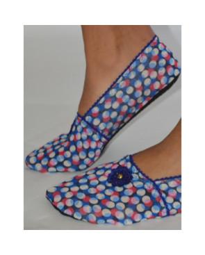  chaussons-tissu-imprimé-de-voyage-ixli-les-petits-caprices-bubble-bleu-roi-profil
