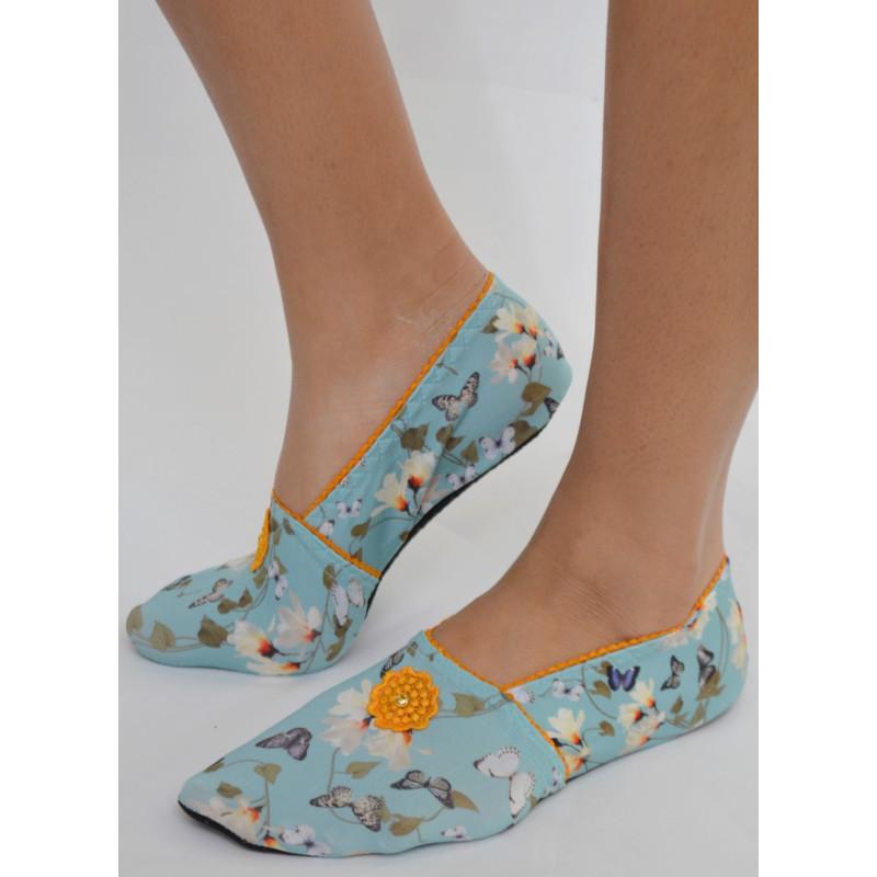 Chausson De voyage P'tyion Jaune Ixli