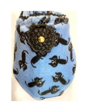 Chaussons de Voyage Miaou Jeans Ixli