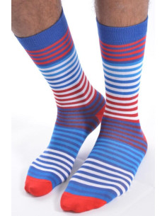 Chaussettes Cronert Homme rayures 2