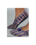 Chaussons de Voyage Square Bleu Ixli