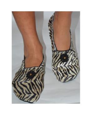 chaussons-tissu-imprimé-de-voyage-ixli-les-petits-caprices-Zébre