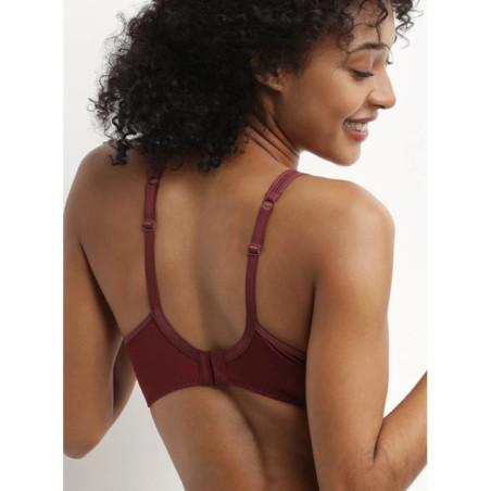 Soutien gorge Dim Generous Essentiel Rubis