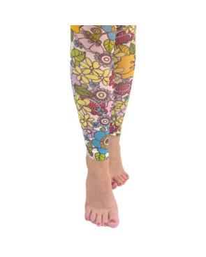Collant sans Pieds Pamela Mann Flower Power