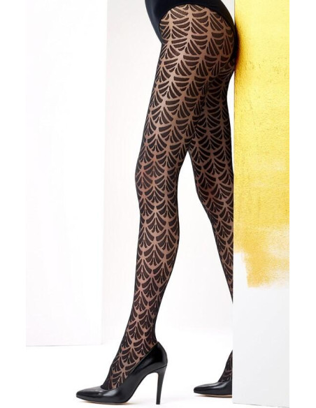 Collant Feuilles stylées Omero